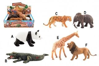 Obrázek z Zvířátko safari ZOO plast 11-17cm (6) 